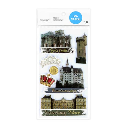 Castle Stickers by Recollections&#x2122;